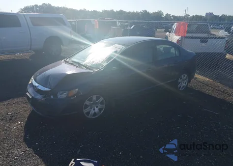 2010 Honda Civic Lx z USA, uszkodzony, nr VIN 2HGFA1F50AH573110